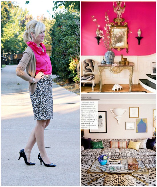 Hi Sugarplum | {Outfit Inspiration} Hot Pink & Leopard