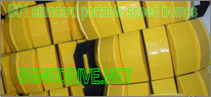b01-1 standard portable speed bumps