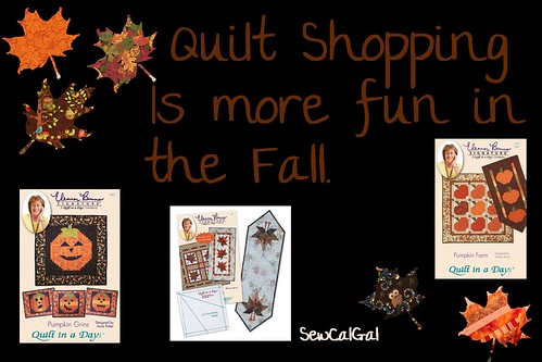 quilt shopping is always fun in the fall