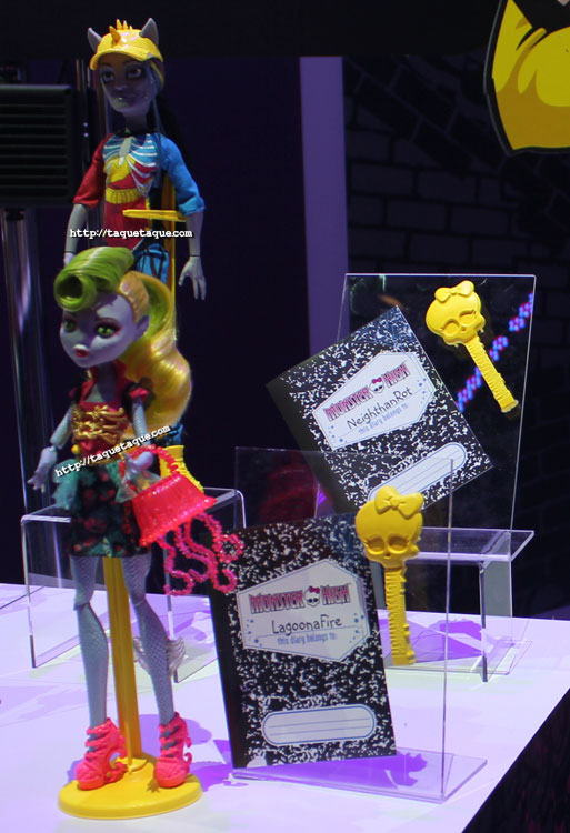 NY Toy Fair 2014 - MH Freaky Fusion: Lagoona & Jinafire