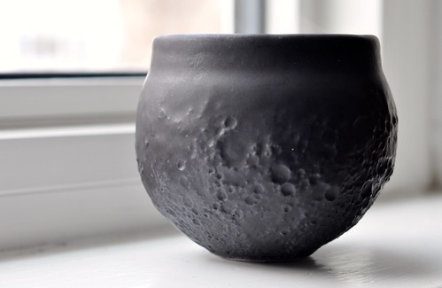 3D printed moon shot espresso cup
