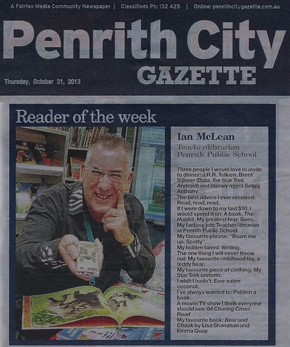 Reader of the Week, Penrith City Gazette