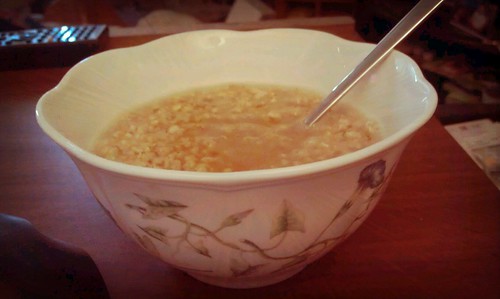 thats right, I eat my oatmeal out of lenox china, dont you? by nuchtchas