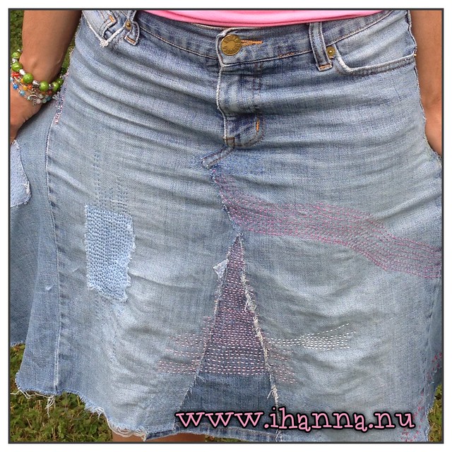 Jeans Skirt Finished