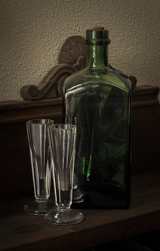 Old Glass by Zdenek Papes