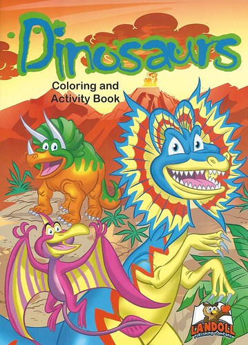 Landoll Publishing Company :: "Dinosaurs" Coloring & Activity Book (( 2013 ))