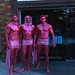 pink bodypainting