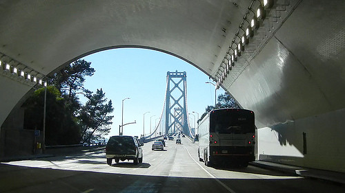 Bay Bridge - East Bay to SF, 22 December 2013 - 13