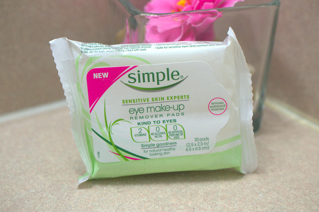 Simple Eye Makeup Remover Pads