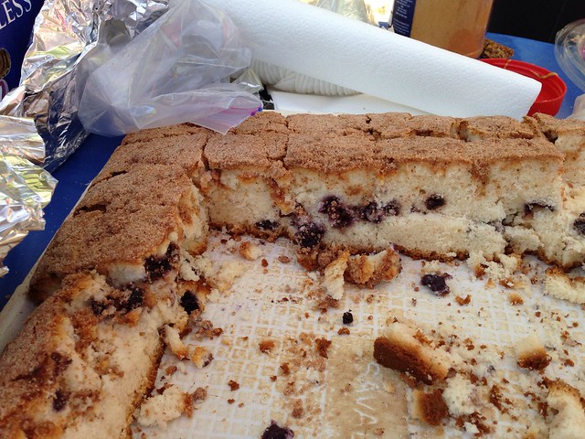 One of signature treats at Sequoia: Hobee's Coffee Cake