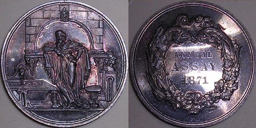 1871 Assay medal