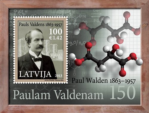 Pastmarku bloks "Paulam Valdenam - 150"