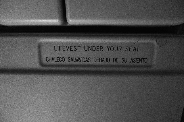 under your seat