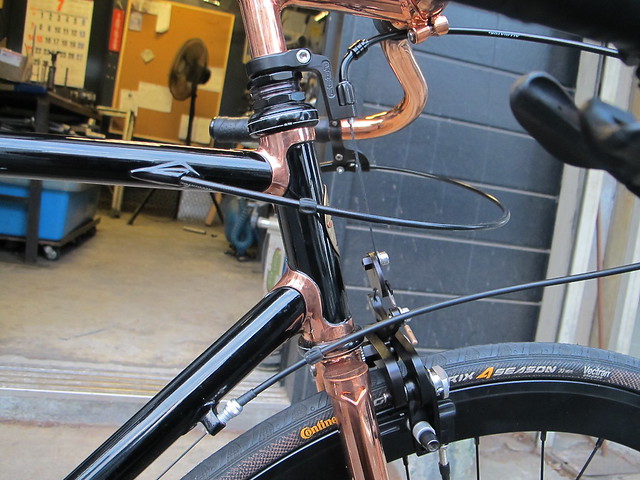 Mr.TMYM's Bronze plating custom bike