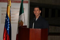 Rubén Wisotzki, Director del Museo de Bellas Artes en la exposición “Posada. Imagen y tinta de lo mexicano”, Venezuela
