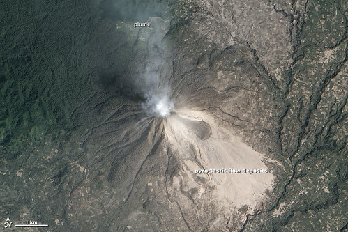 Sinabung from Space