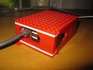LEGO Raspberry Pi case