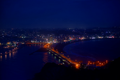 Enoshima Sea Candle night scene