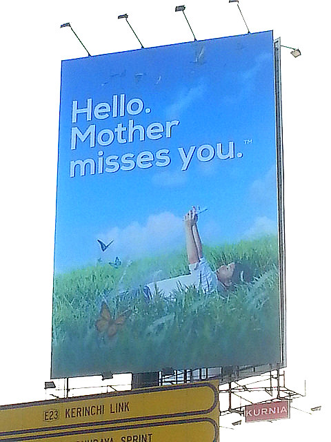 mother misses u billboard