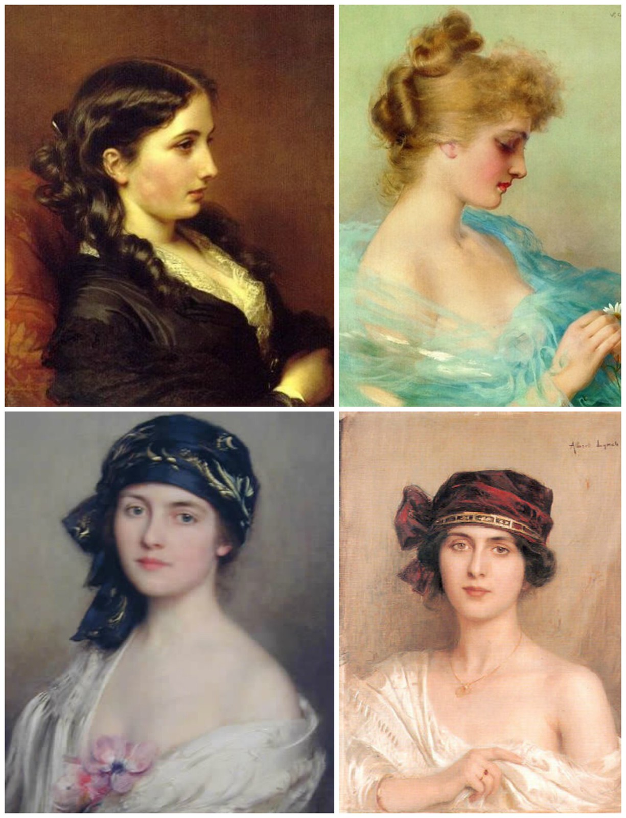 Other paintings of society women from Albert Lynch