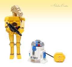 LEGO C3PO Droid D2R2