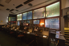 Control room at RAF Neatishead Norfolk