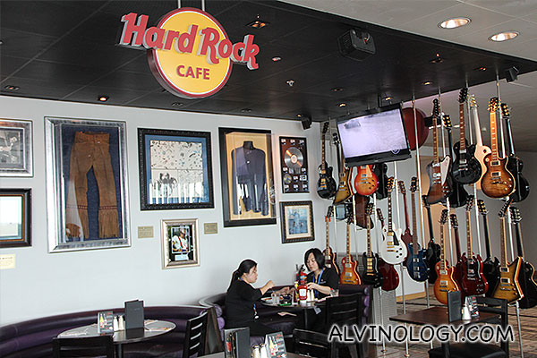 Hard Rock Cafe at Changi Airport Terminal 3