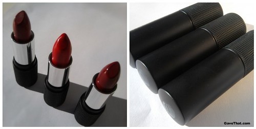 Red Apple Lipsticks in Reddish Fetish Red and Ravishing