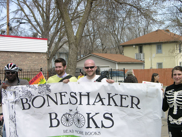 MayDay 2013 free speech boneshaker books