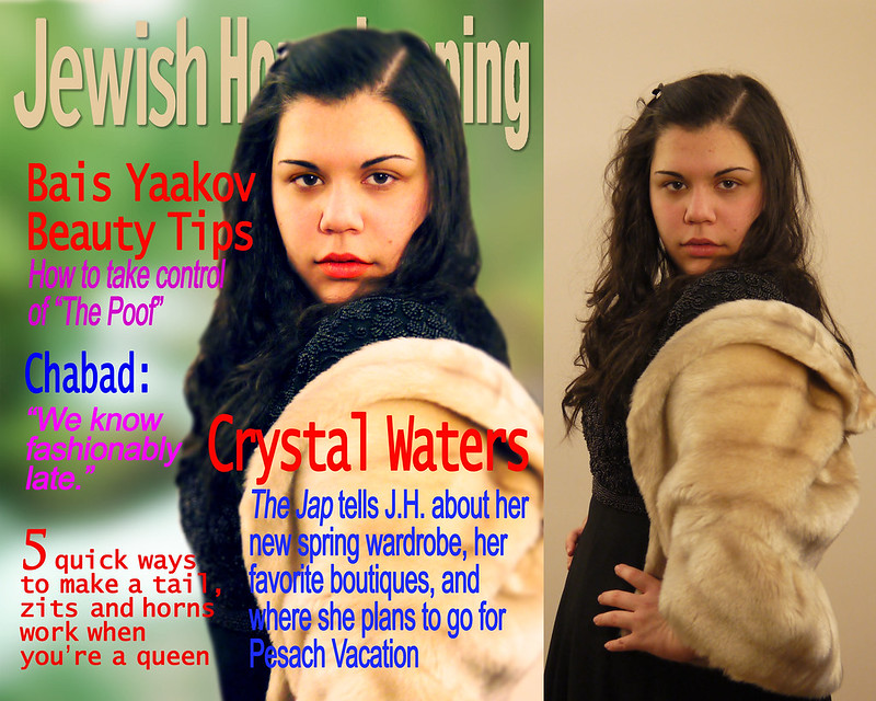 Jewish Houskeeping Faux Magazine Cover- Comparison