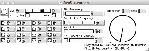 Step Sequencer (Pd ver.)