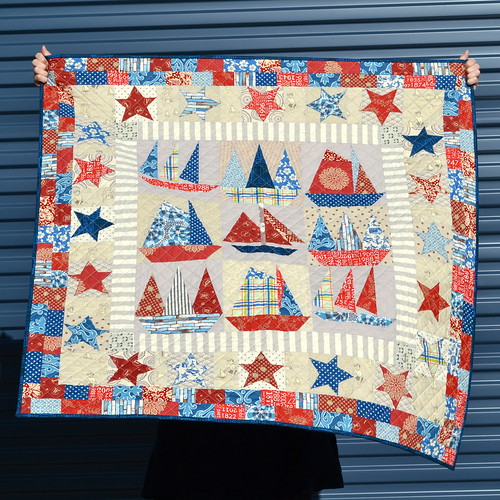 Old New Sailboats Quilt
