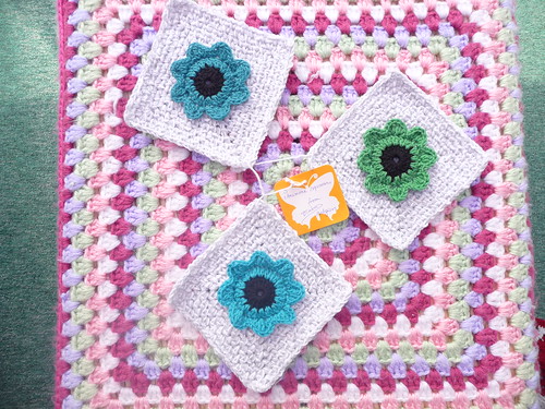 3 'Anemone  Squares'  from ATheeC - Thank you!