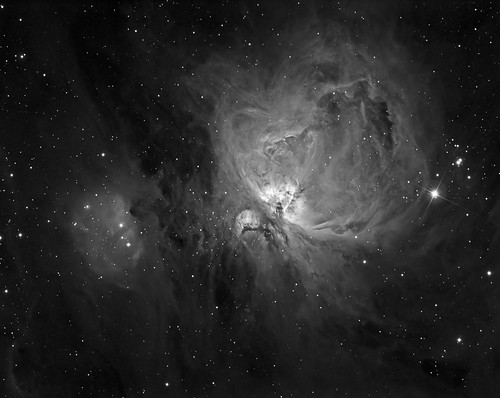 Orion Nebula in Ha - M42 by Mick Hyde