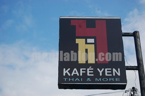 Kafe Yen thai restaurant