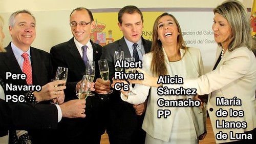 Navarro, Rivera, Sànchez Camacho and Llanos de Luna