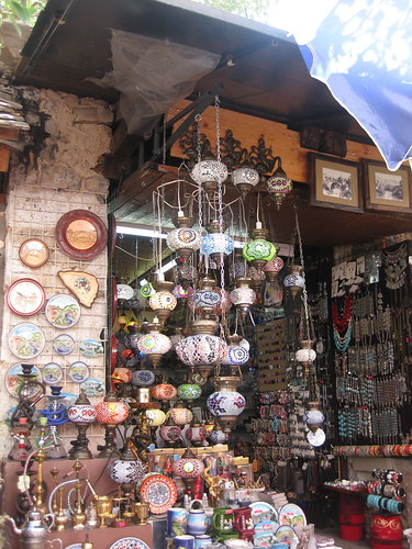shops in Mostar, Bosnia