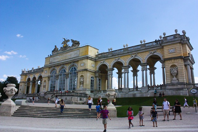 Gloriette, Schonbrunn Palace, Vienna, Austria, palace