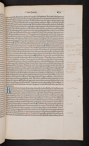 Manuscript annotations in Cicero, Marcus Tullius: Opera