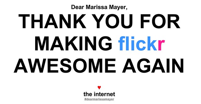 Dear Marissa Mayer