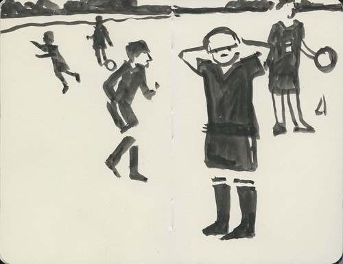 soccer practice by Bricoleur's Daughter