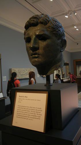 DSCN7503 _ Head of a Man, Roman, 100-1 B.C., Getty Villa, July 2013