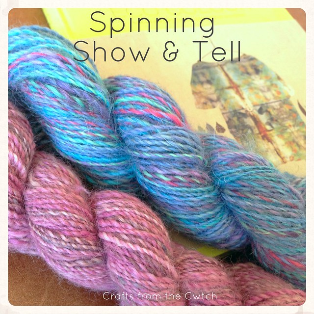 Handspun yarn - Spinning Show & Tell