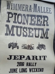 2016 Wimmera Mallee Pioneer Museum Rally Weekend