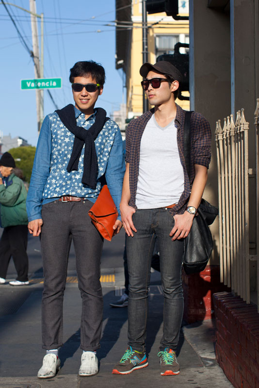 2aznguys street style, street fashion, men, 16th Street, San Francisco, Quick Shots