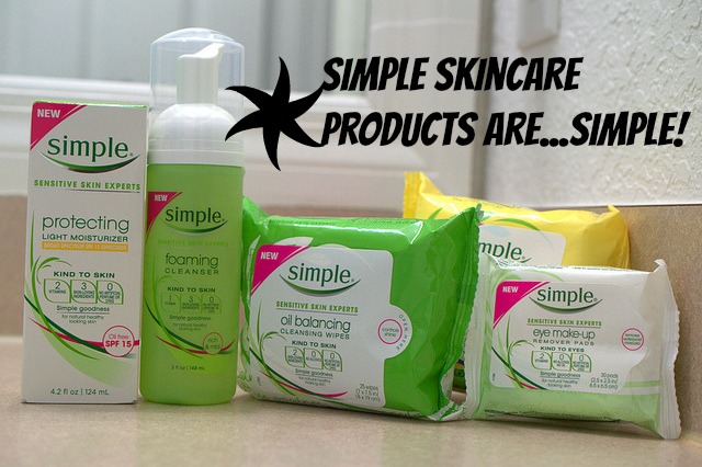 Simple Skincare products