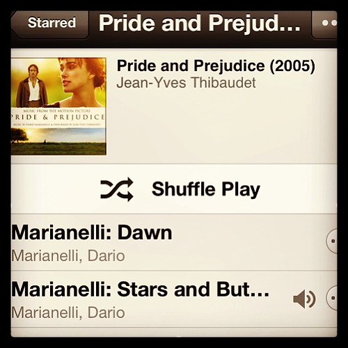 More good stuff. #love #prideandprejudice #music