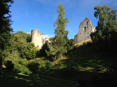Kildrummy Castle from the Gardens