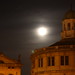 Oxford: Moon over Sheldonian Theatre