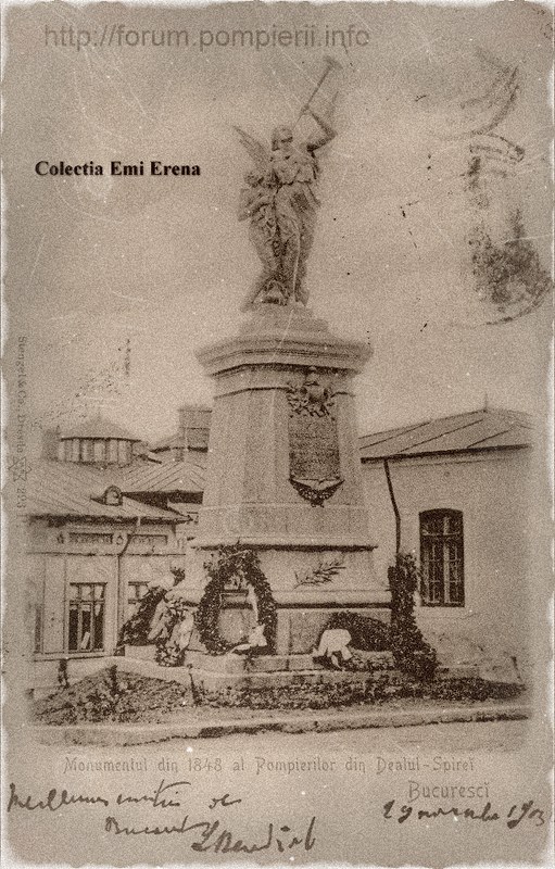 Monumentul pompierilor aprox 1900